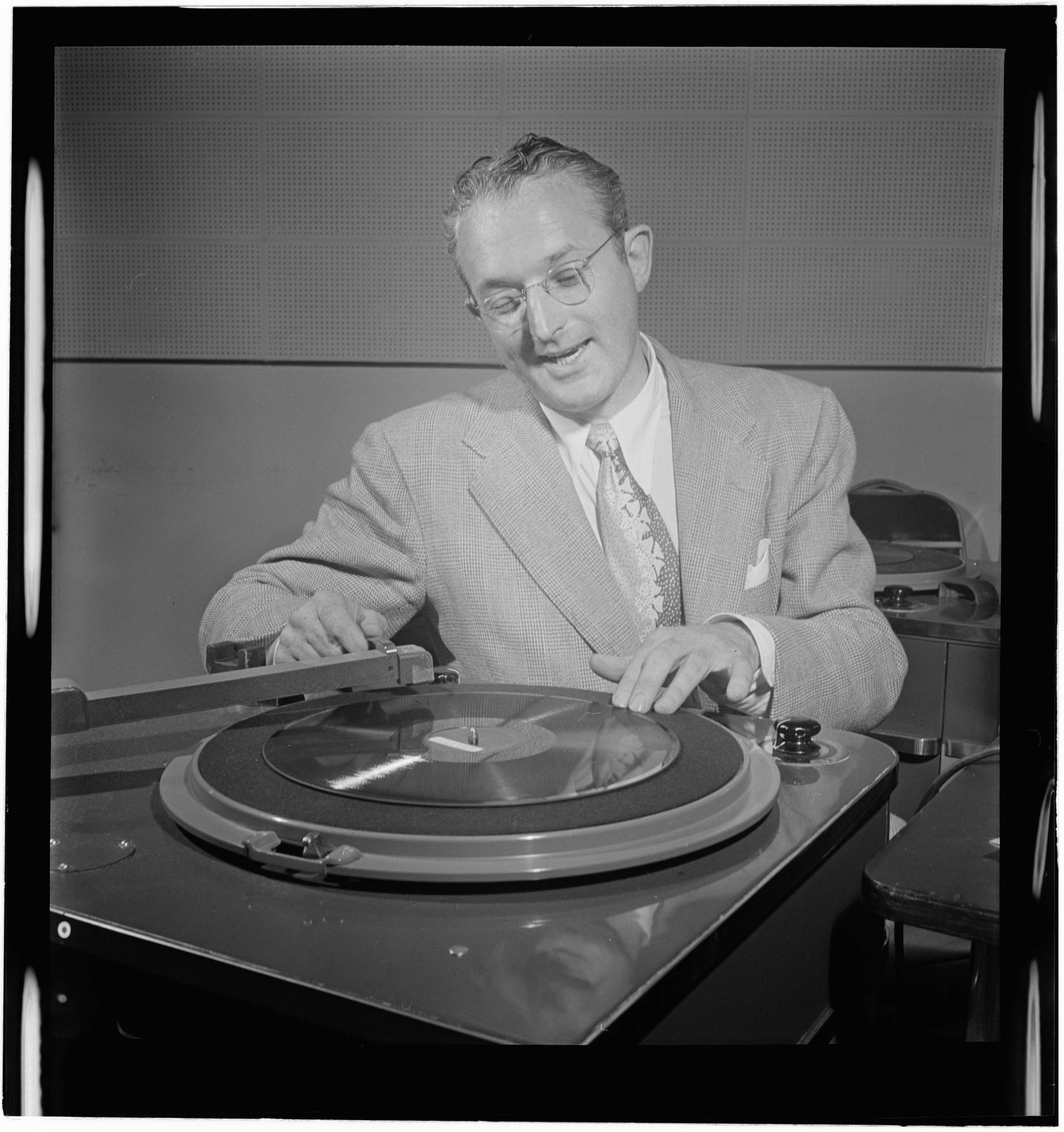 Tommy Dorsey 1947 Phonograph Photography