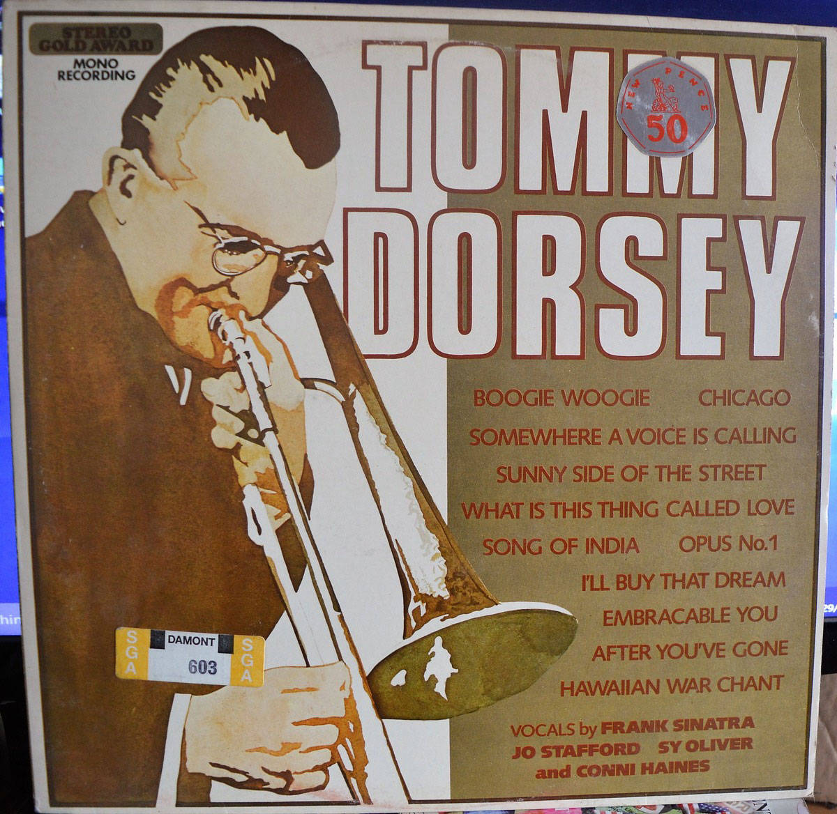 Tommy Dorsey Album Art Song Line Up