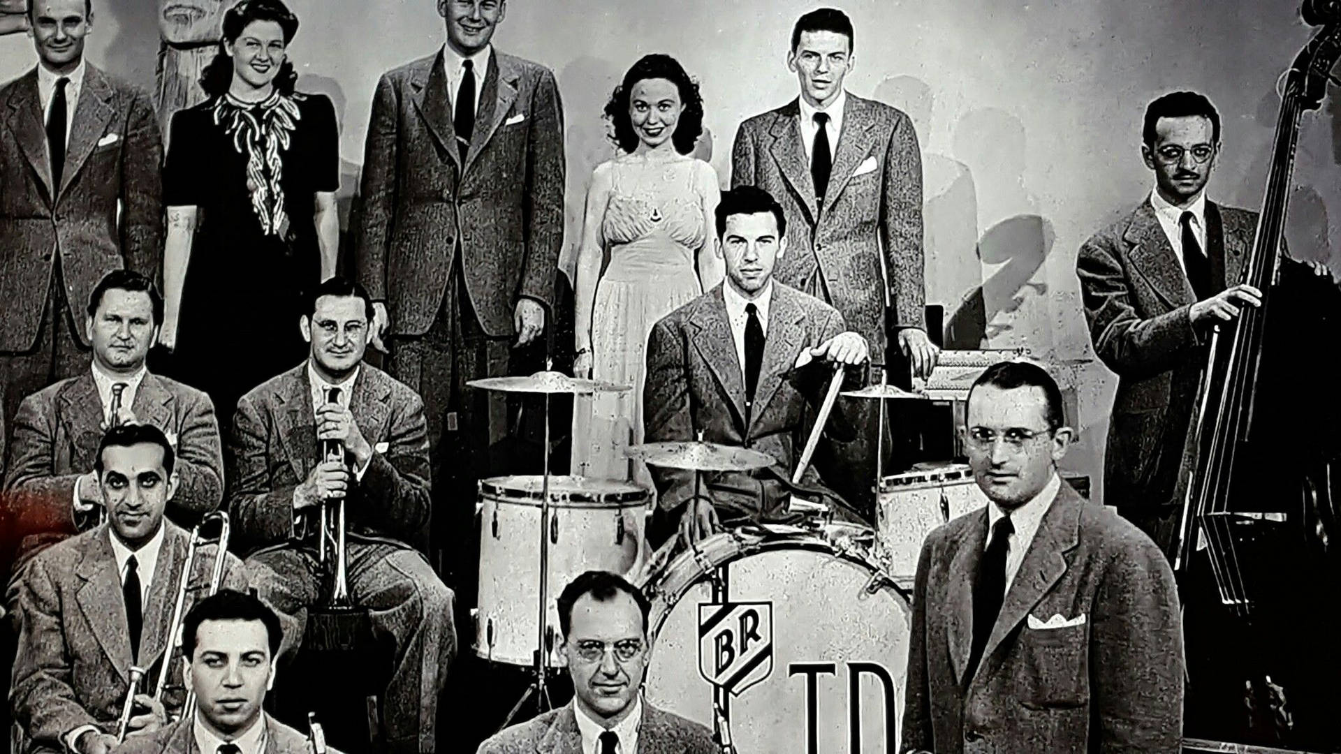 Tommy Dorsey Band Frank Sinatra Buddy Rich Photography Background