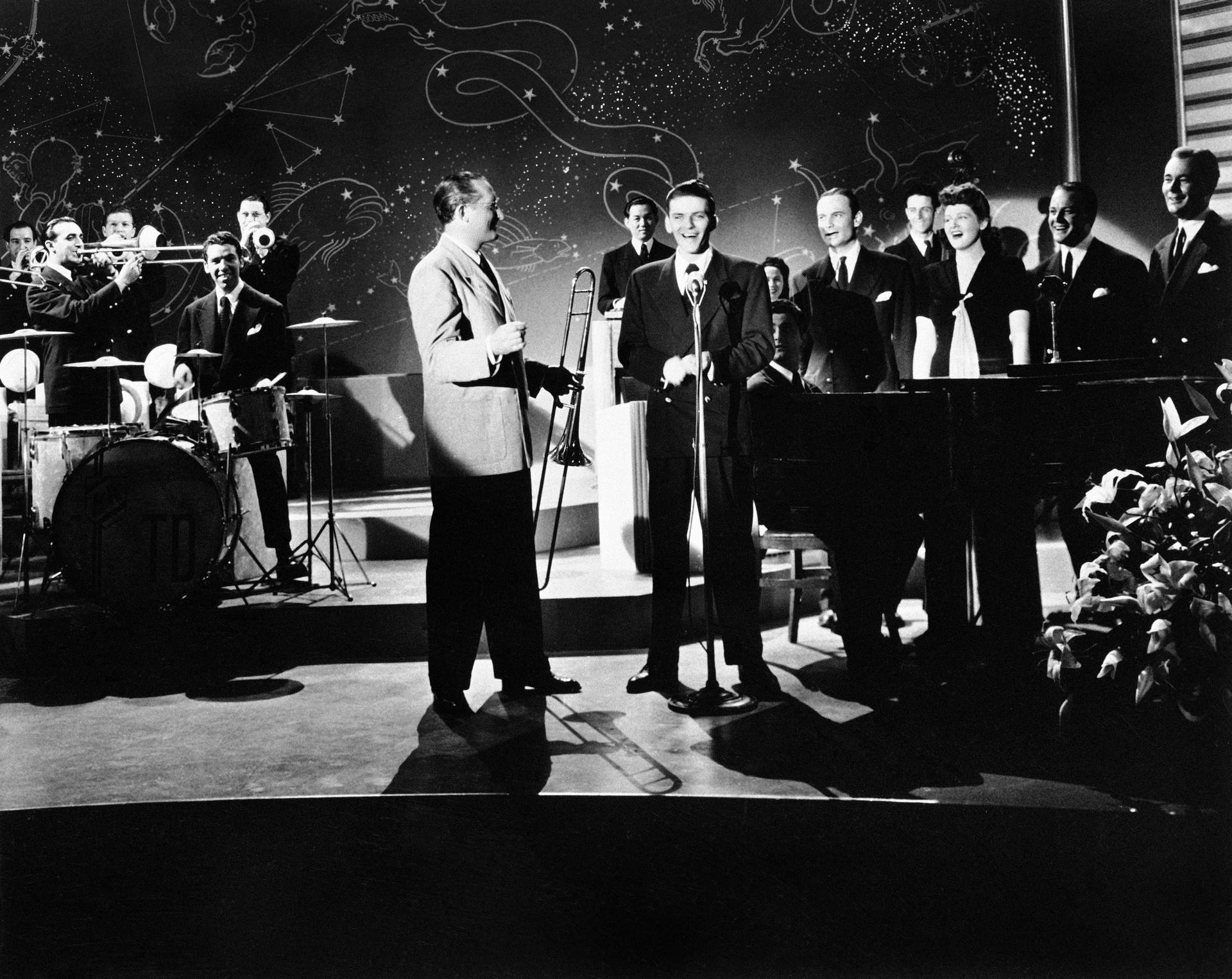 Tommy Dorsey Band Frank Sinatra Photography Background