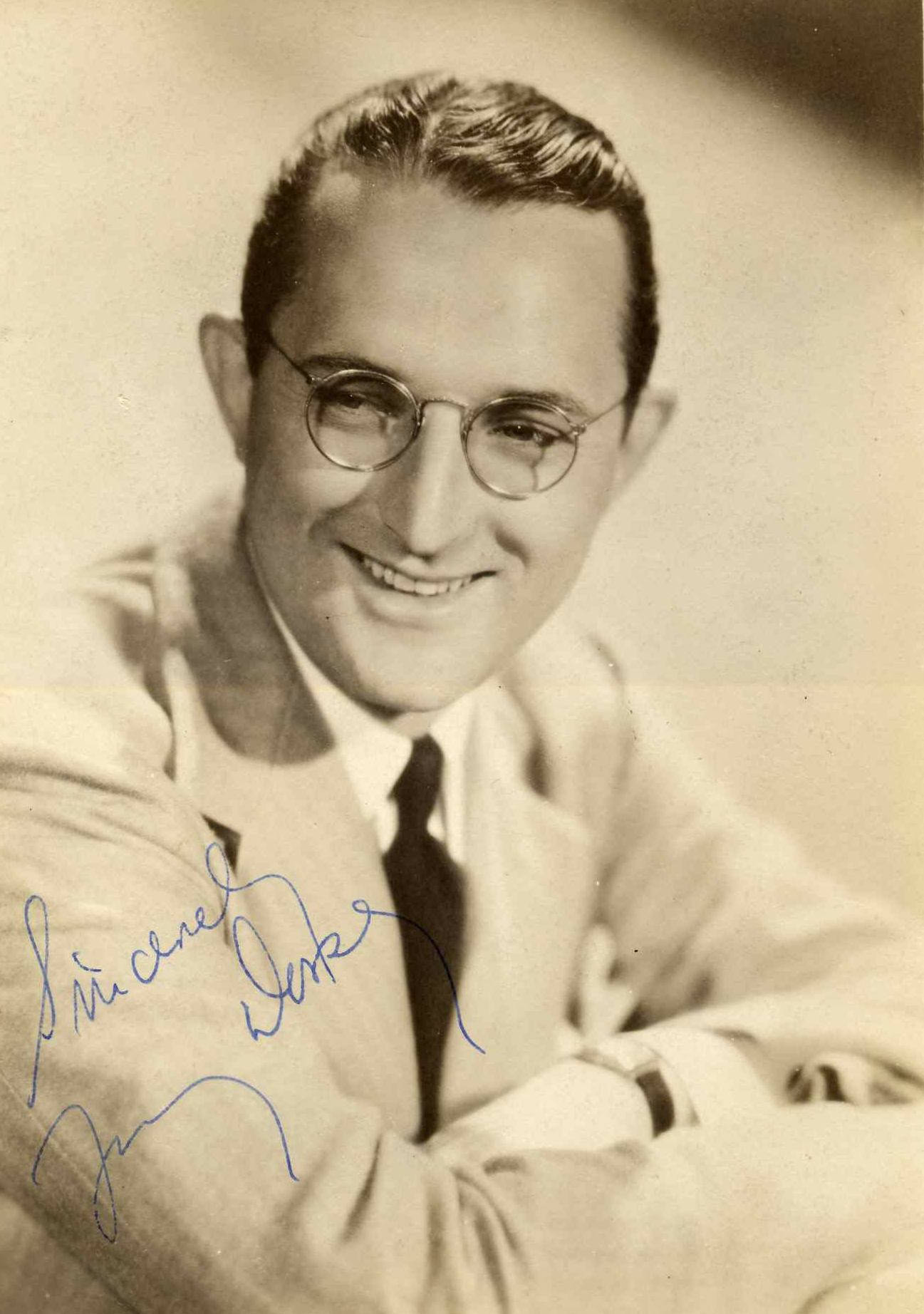 Tommy Dorsey Black And White Portrait Photography