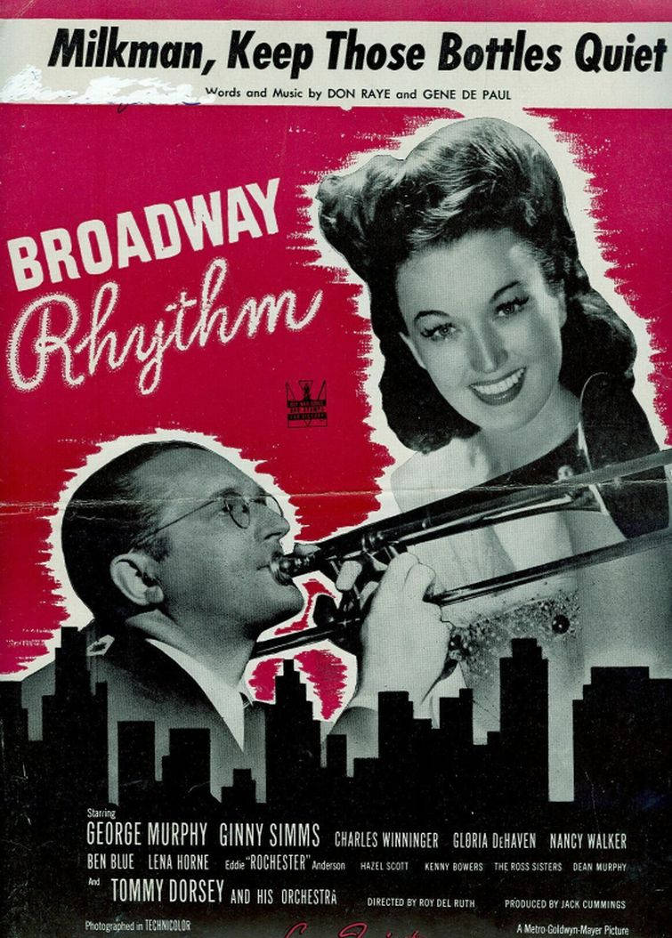 Tommy Dorsey Broadway Rhythm 1944 Background