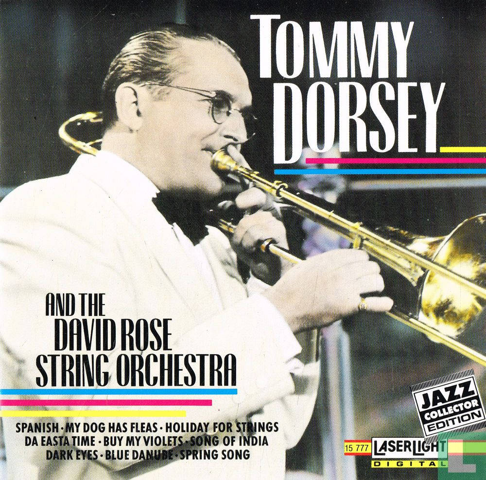 Tommy Dorsey Performing With The David Rose String Orchestra Background