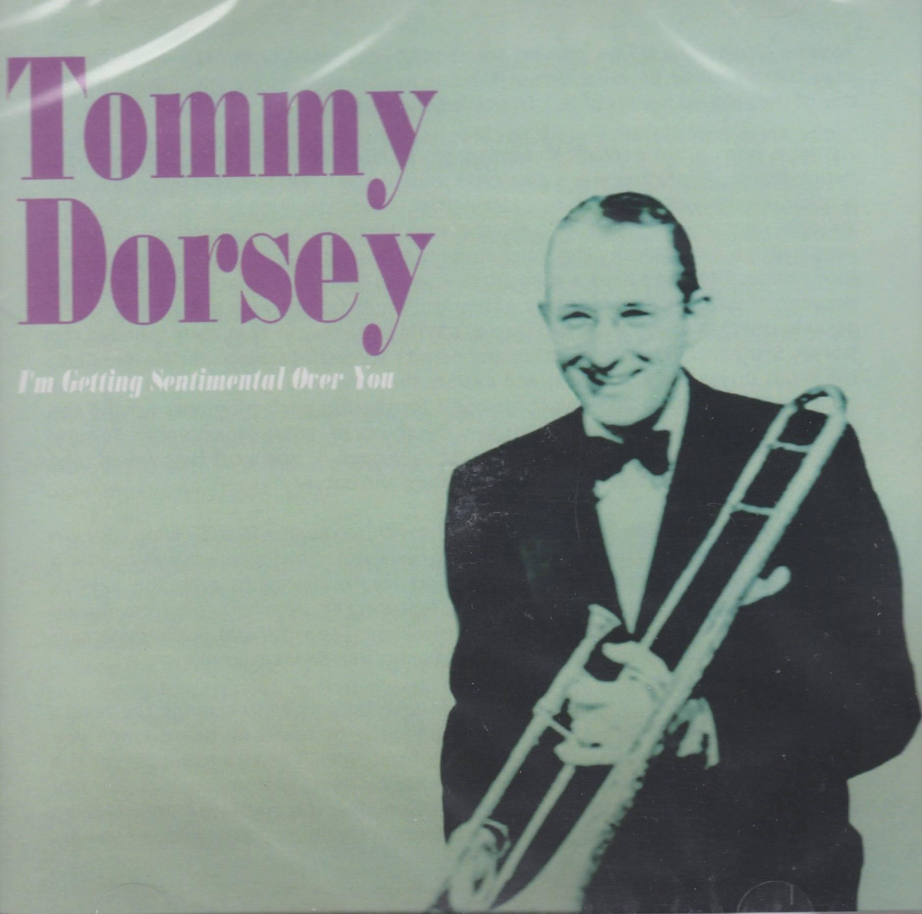 Tommy Dorsey Playing Trumpet In Black And White