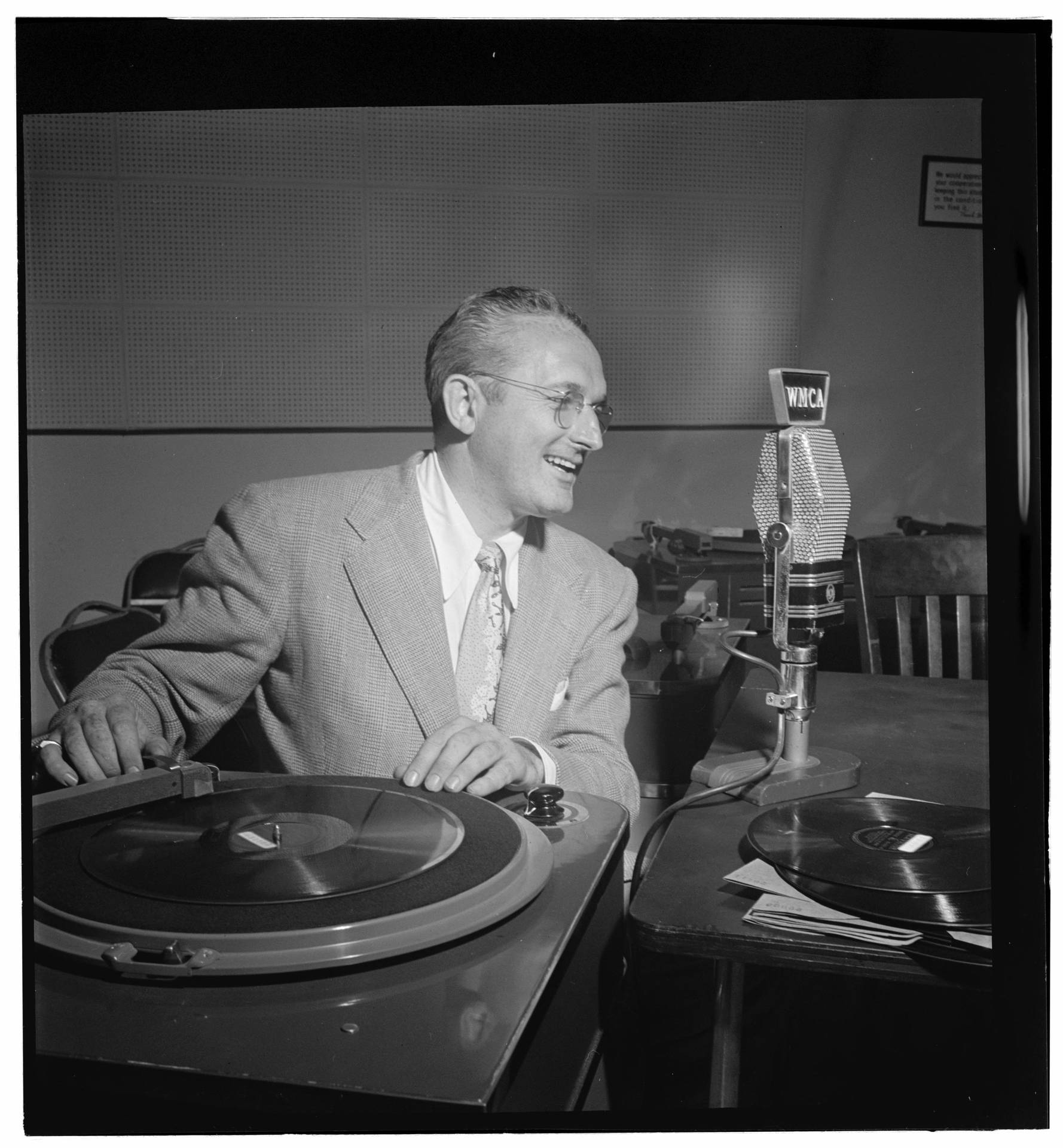 Tommy Dorsey Radio Host Photography Background