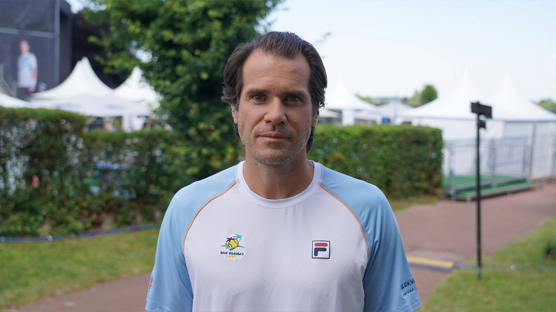 Tommy Haas Suburban Setting