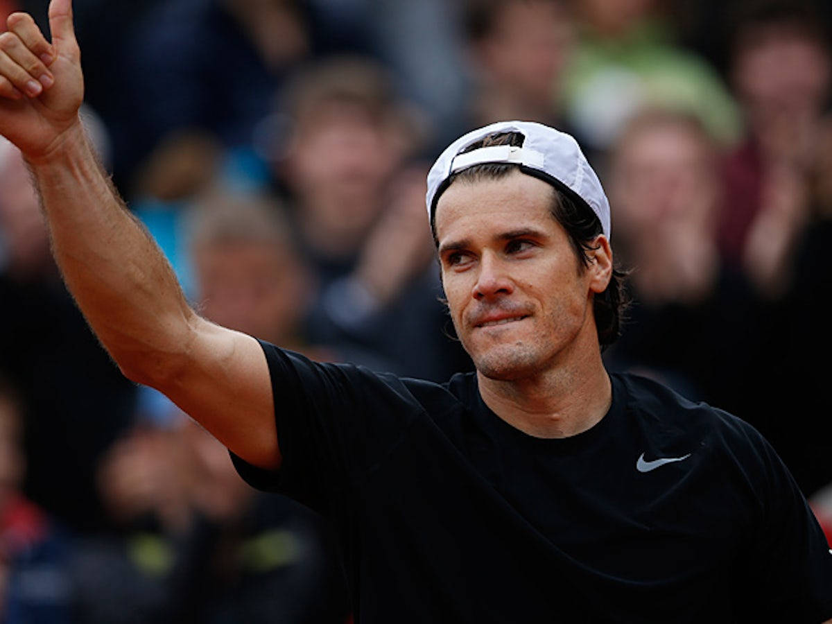 Tommy Haas Thumbs Up