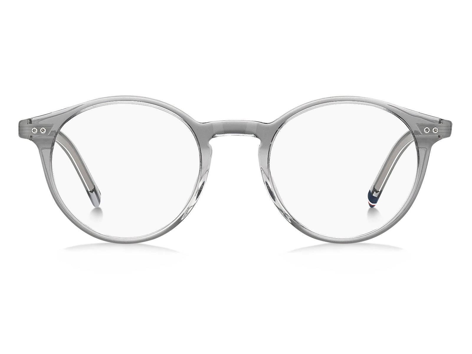 Tommy Hilfiger Th Round Gray Glasses Background