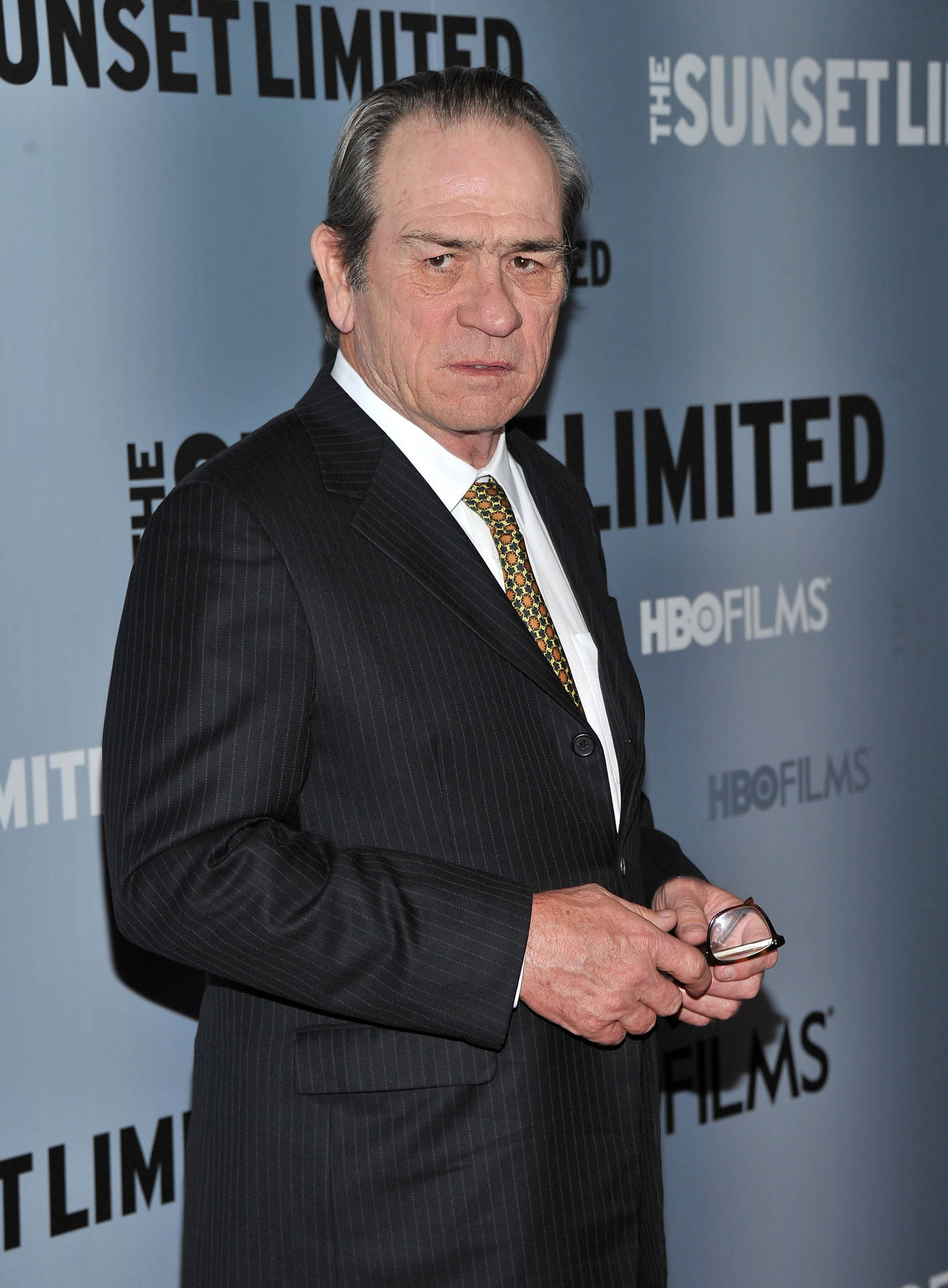 Tommy Lee Jones Attends Hbo Films Event Background