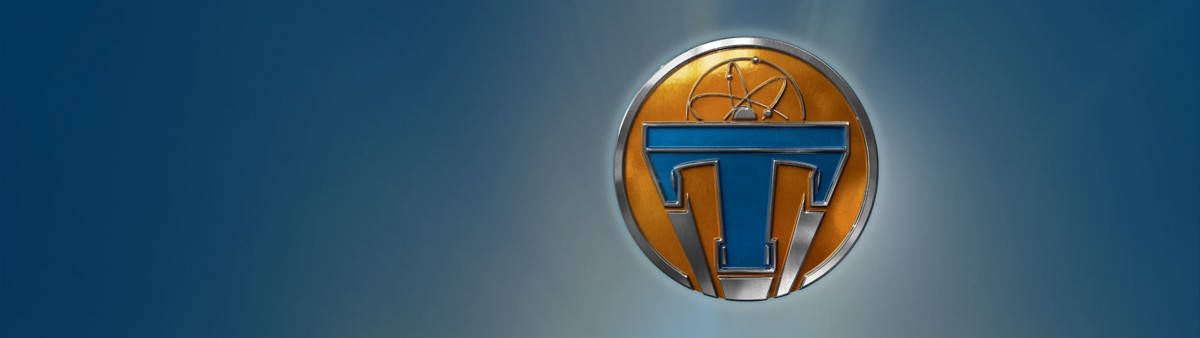 Tomorrowland Movie Letter T Emblem Background