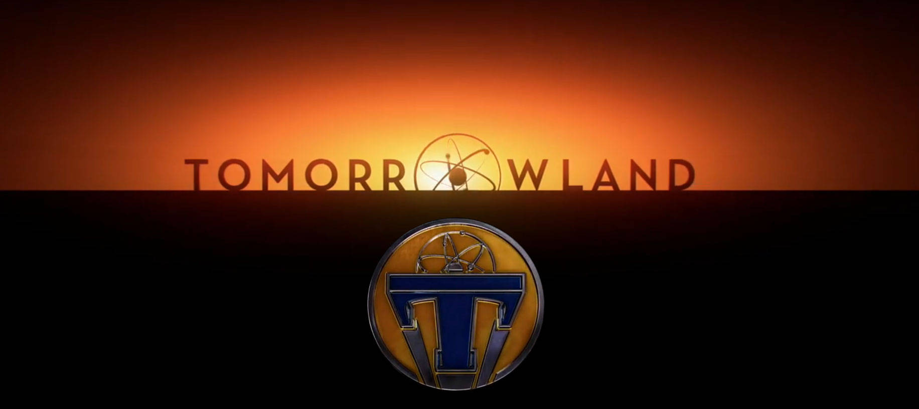 Tomorrowland Movie Monogram Poster Background