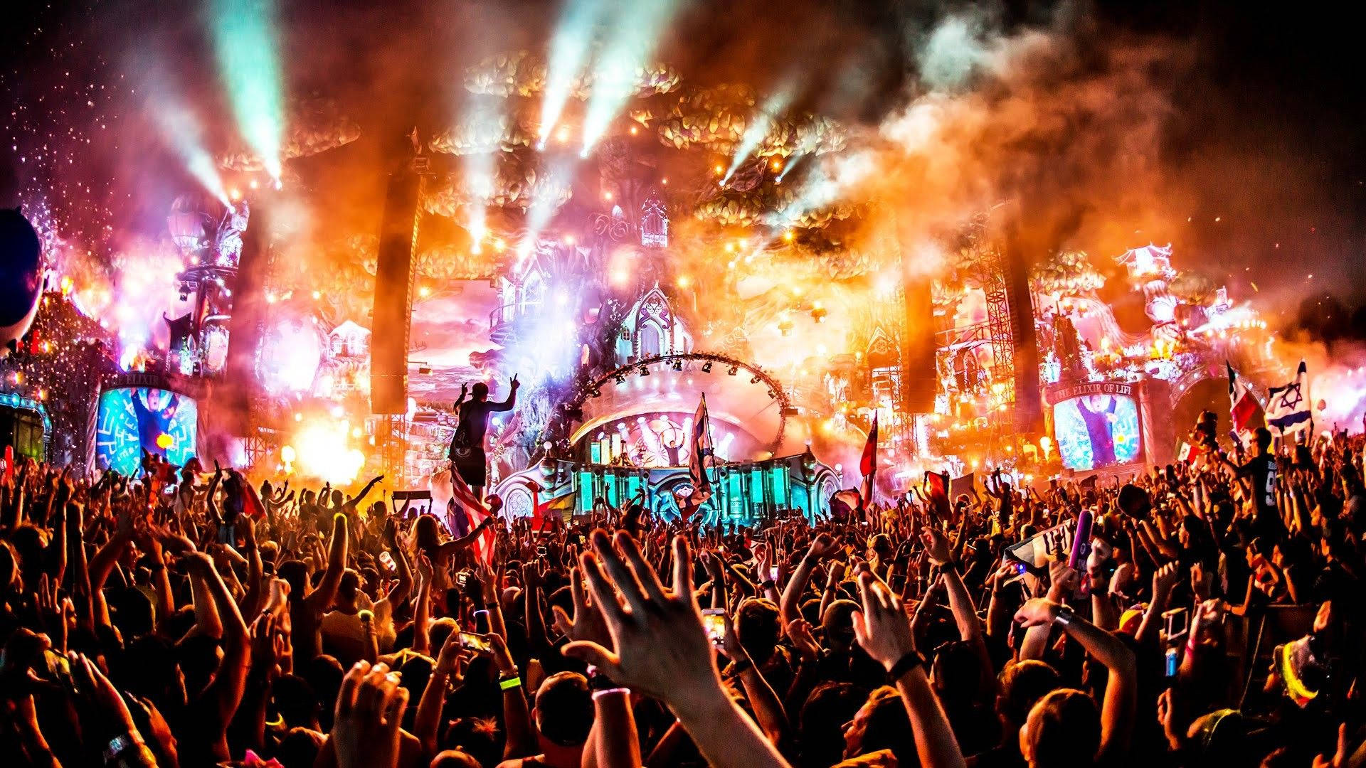Tomorrowland World's Best Music Festival Background