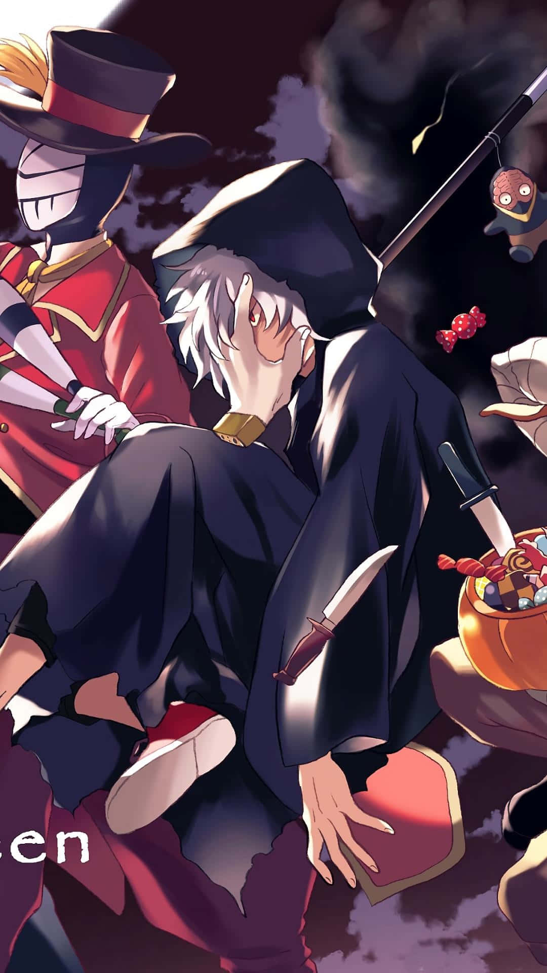 Tomura Shigaraki My Hero Academia Halloween Background