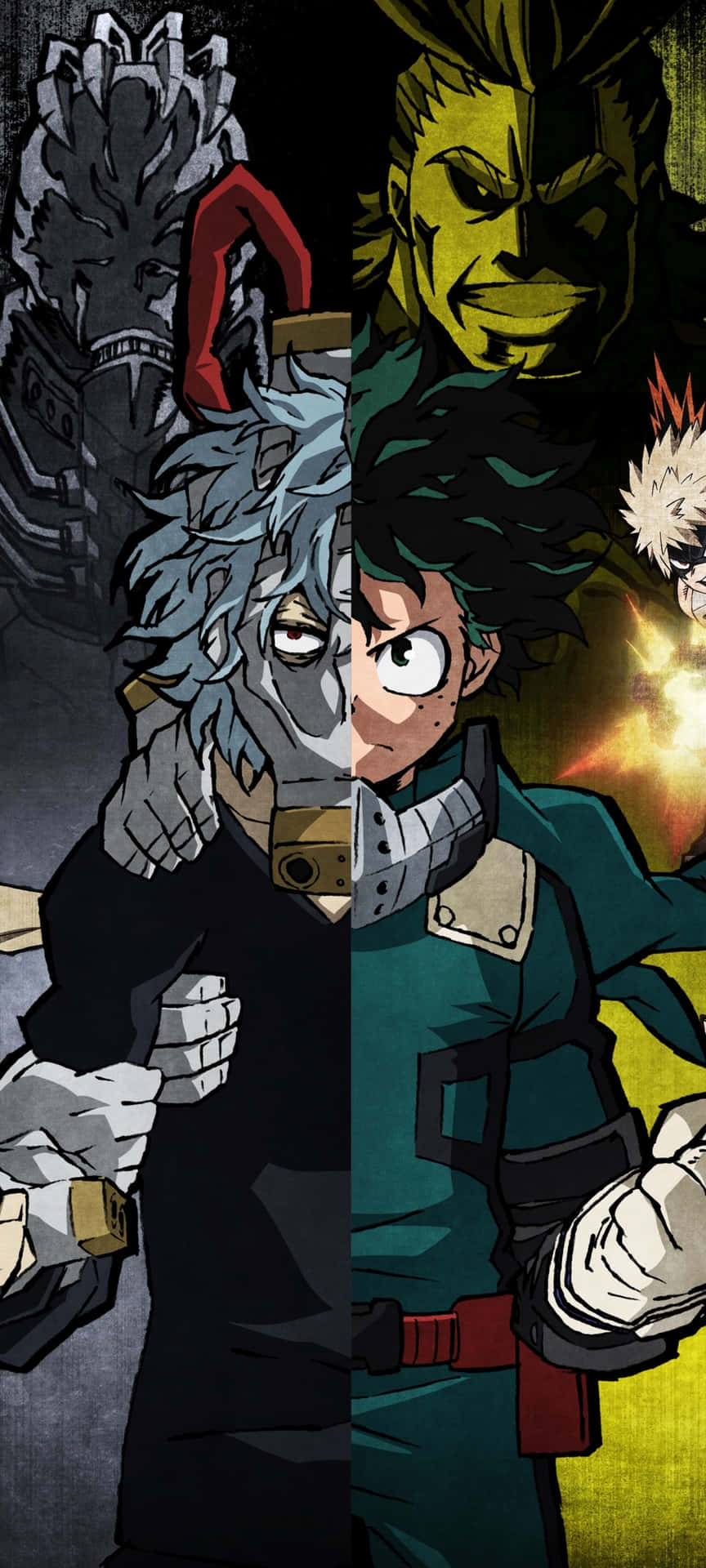 Tomura Shigaraki - Villain Of The My Hero Academia Universe Background