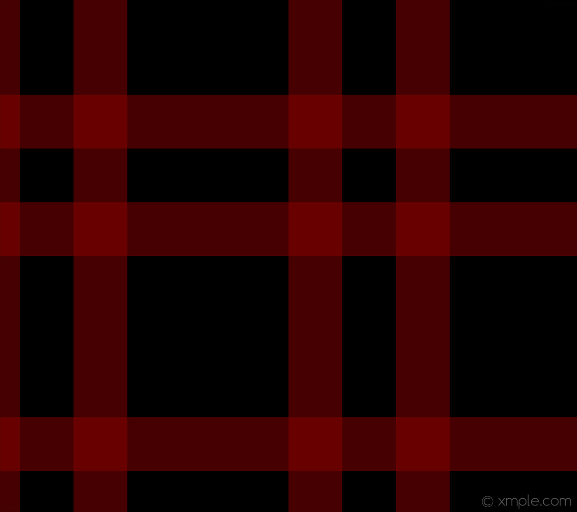 Toned Down Black And Red Plaid