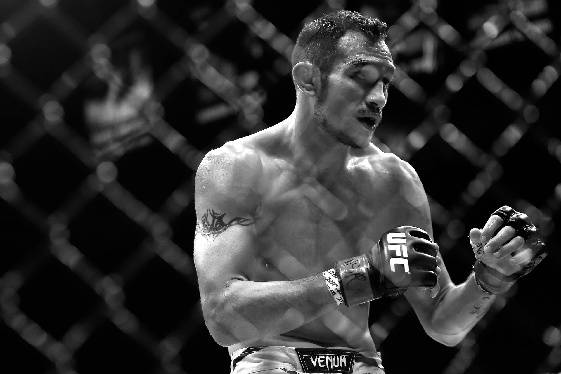 Tony Ferguson Black And White Shot