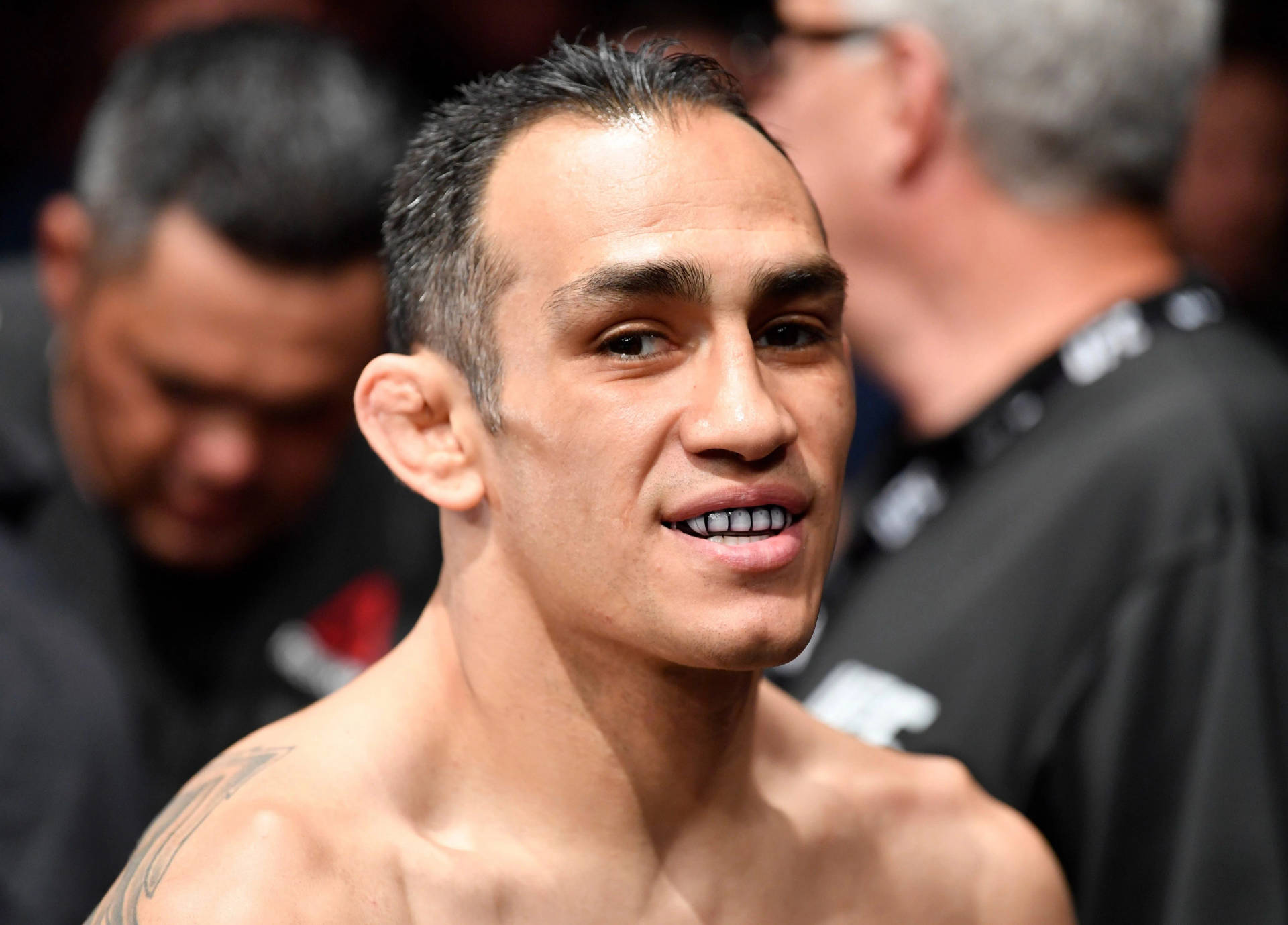 Tony Ferguson Smiles For The Camera Background