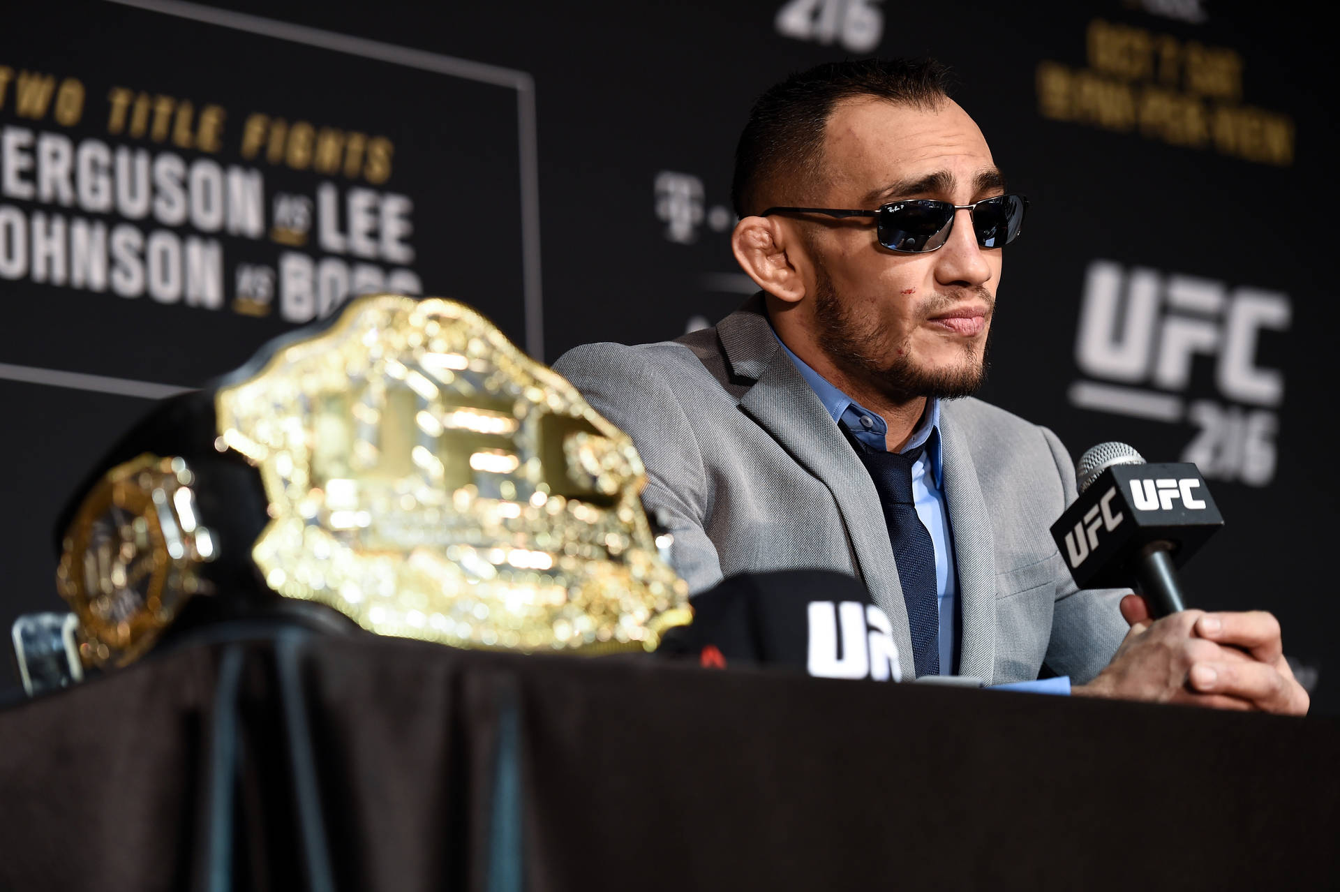 Tony Ferguson Smug Background