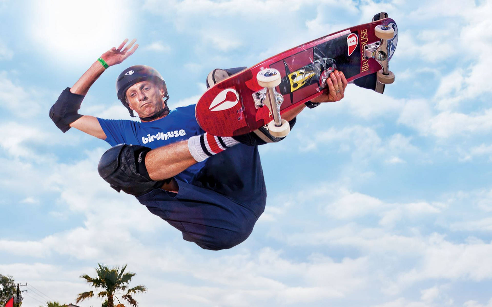 Tony Hawk Birdman Sky Jump Background