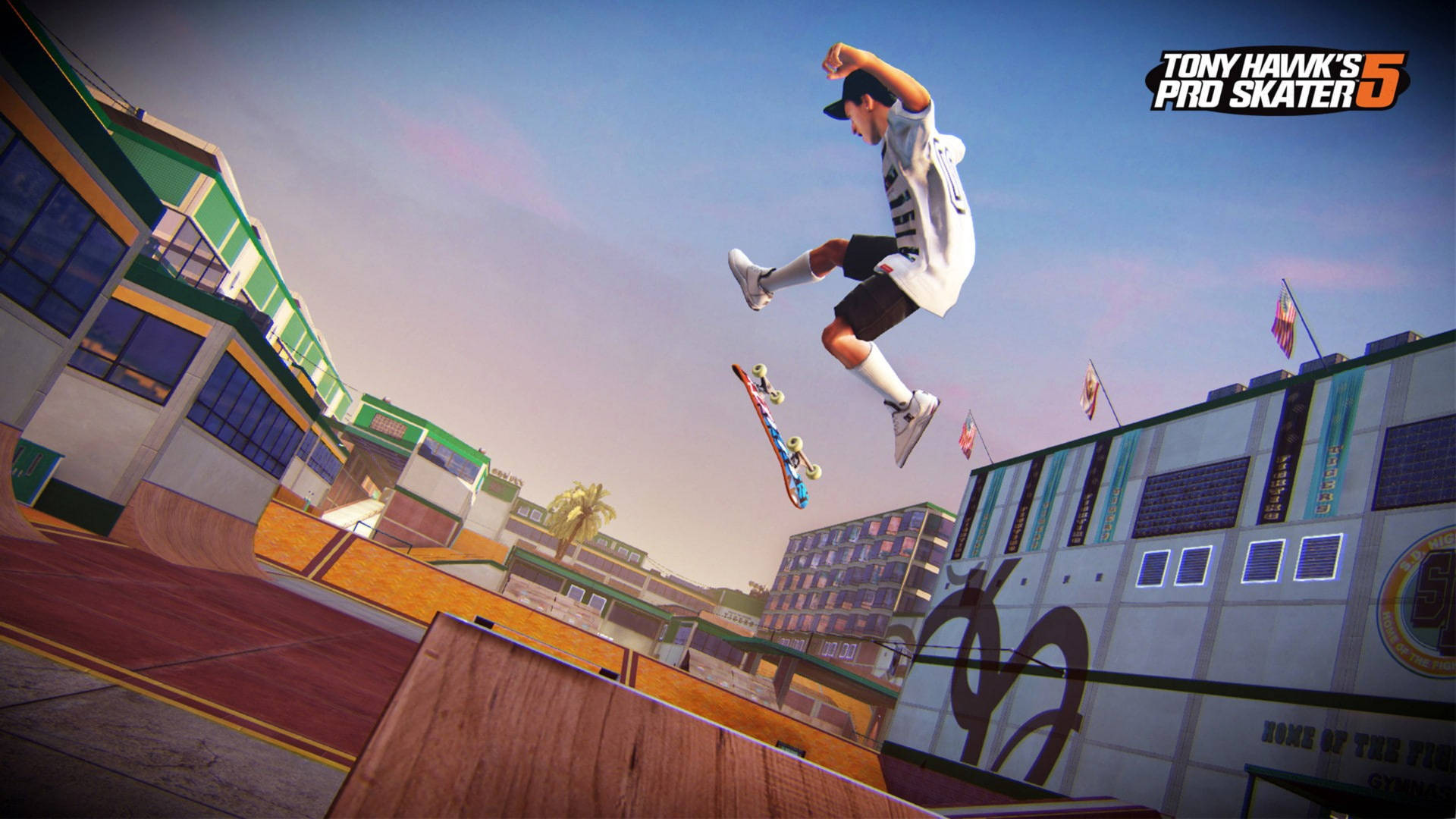 Tony Hawk Pro Skater 5 Jump Background