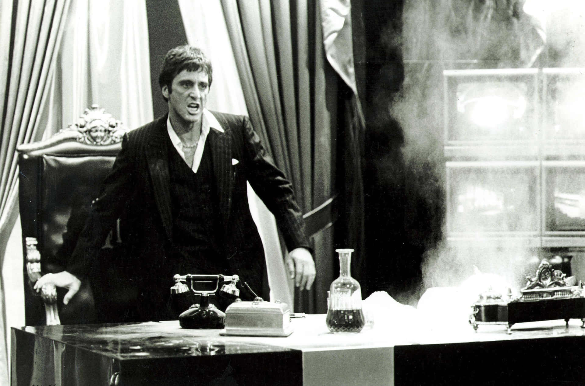 Tony Montana Fury Scene Background