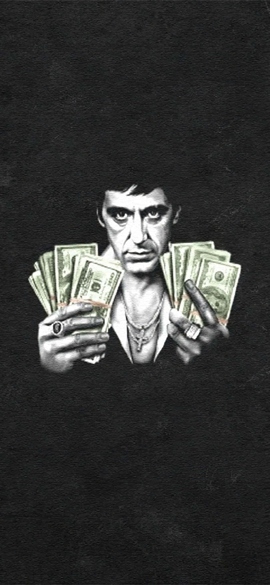 Tony Montana Money Power Artwork Background