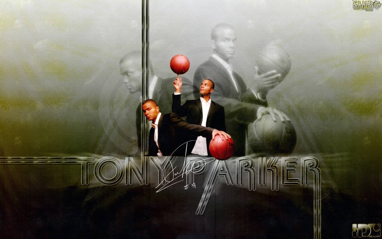 Tony Parker Ball Holding Background