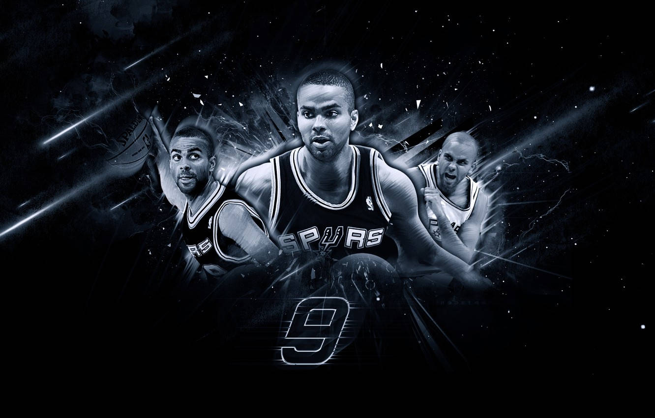 Tony Parker Different Expressions Background