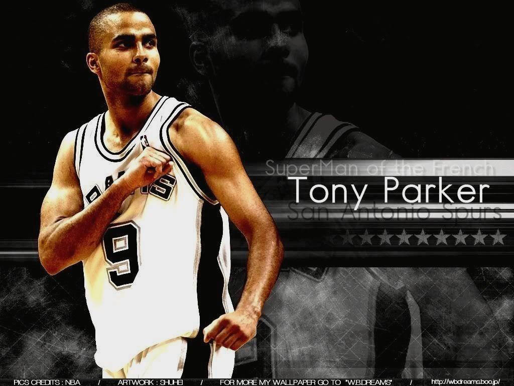 Tony Parker Superman Of The French Background