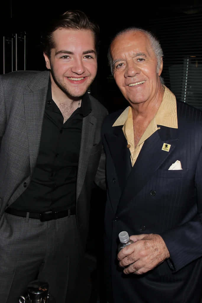 Tony Sirico In A Candid Photo Background
