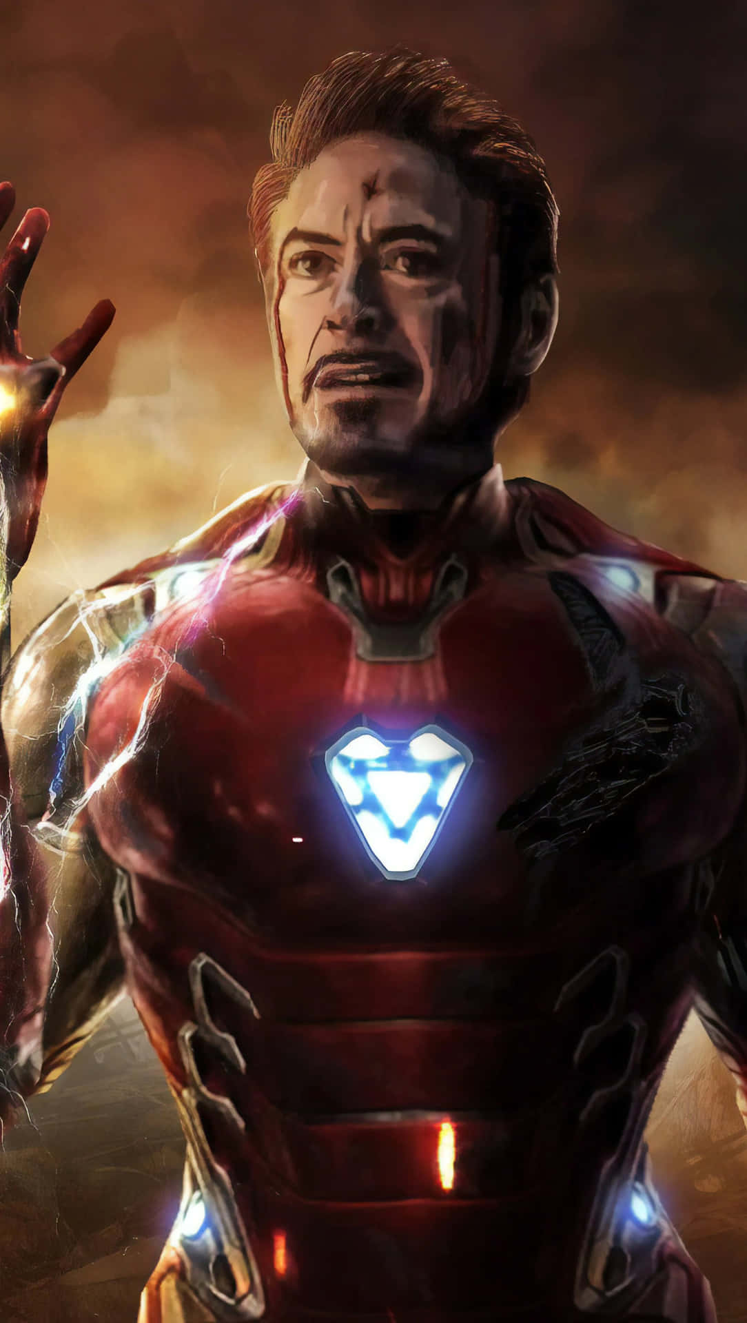 Tony Stark Iron Man Suit Background