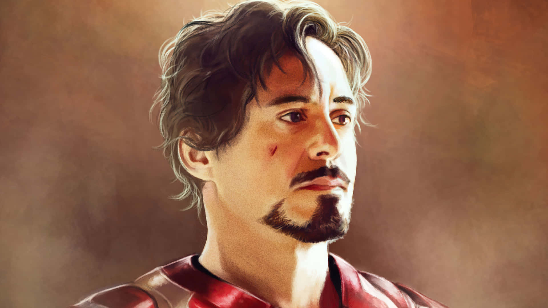 Tony Stark Portrait Artwork