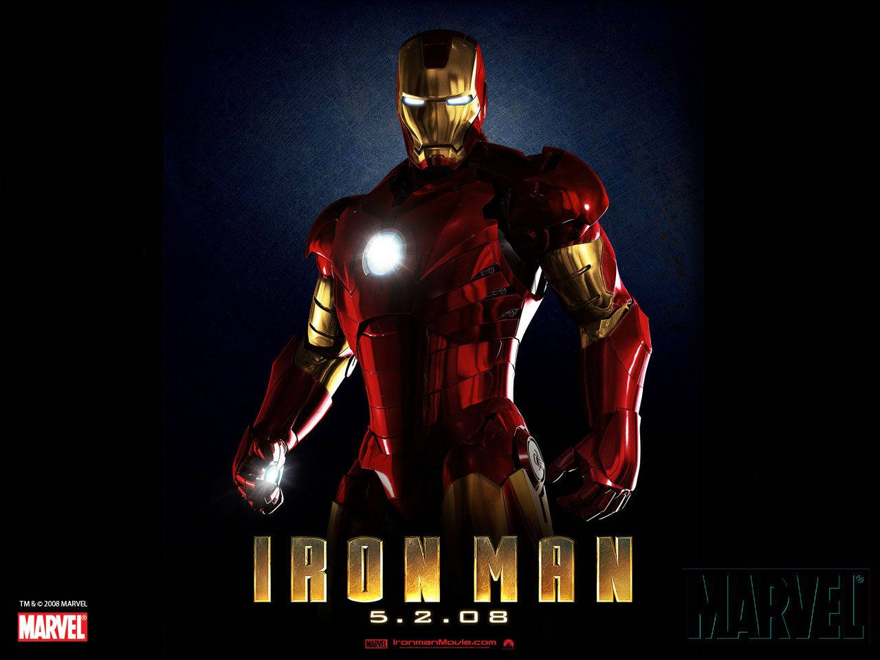 Tony Stark Unleashing The Power Of Iron Man Mark 3 Background