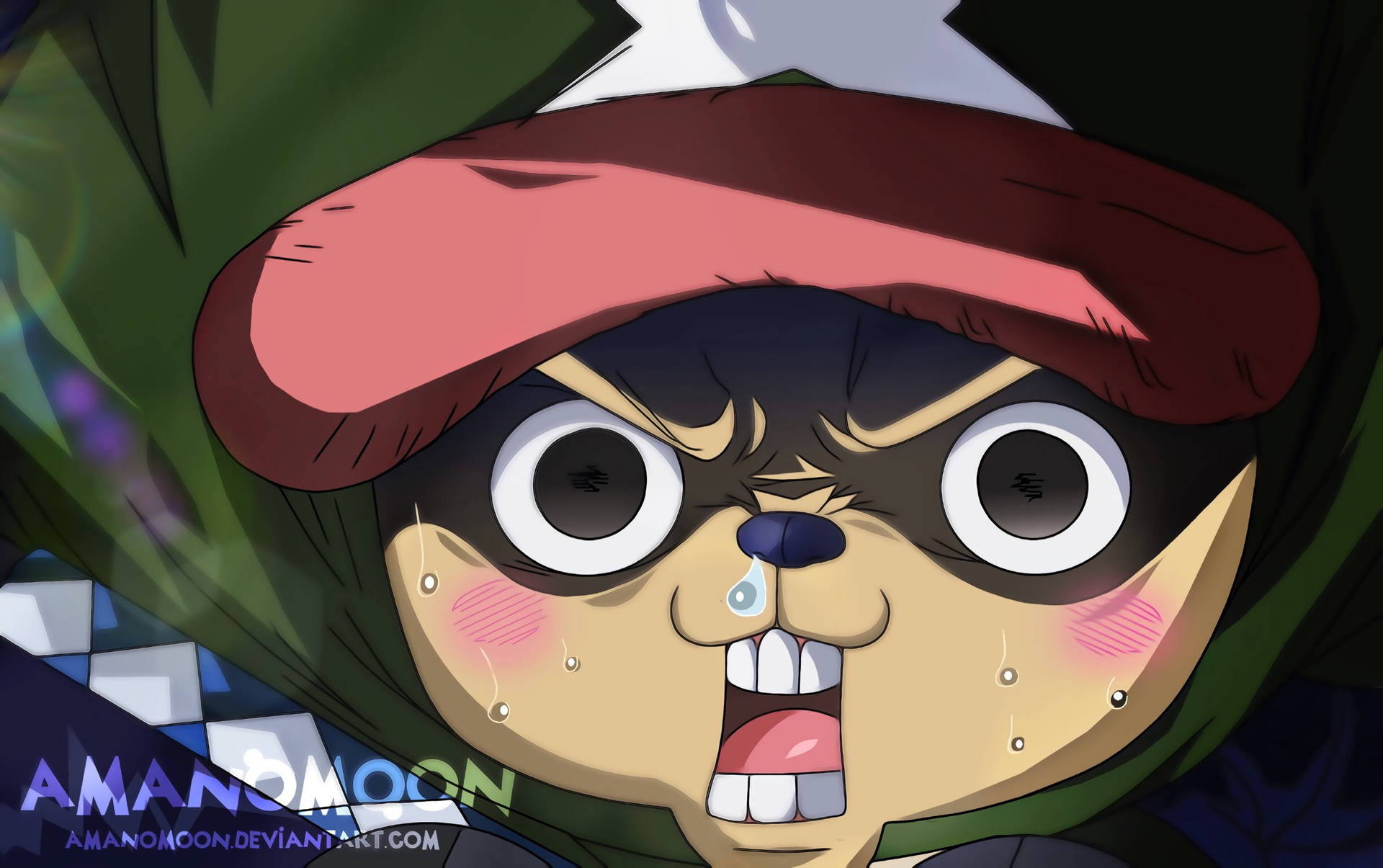 Tony Tony Chopper Angry Face Background