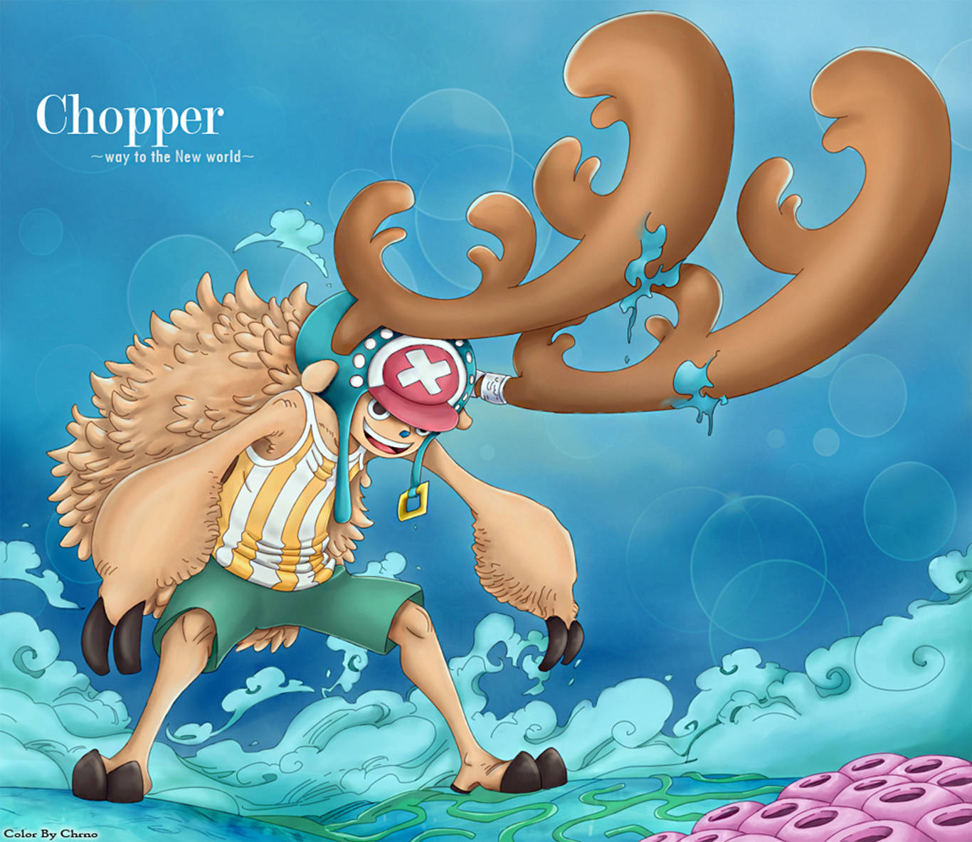 Tony Tony Chopper Horns Background