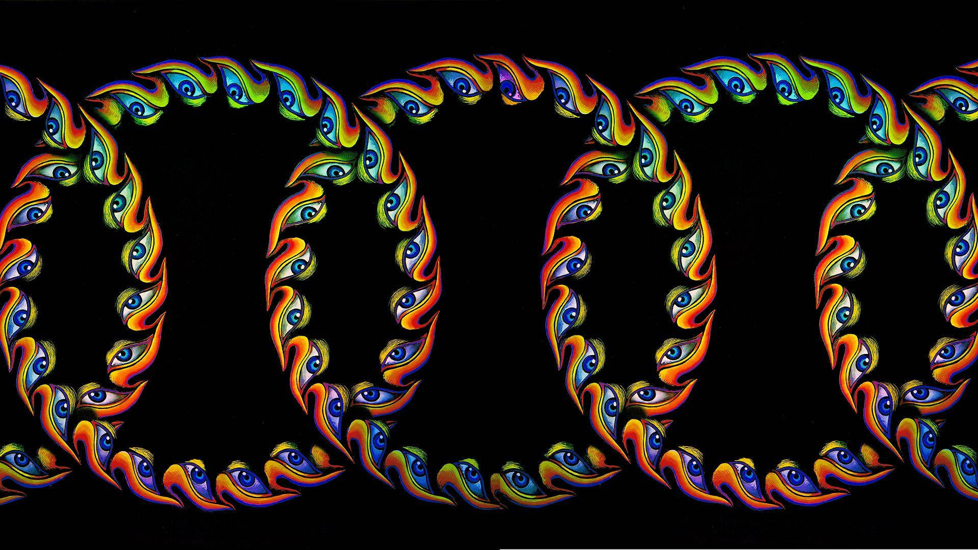 Tool Band Rings Eyes Background