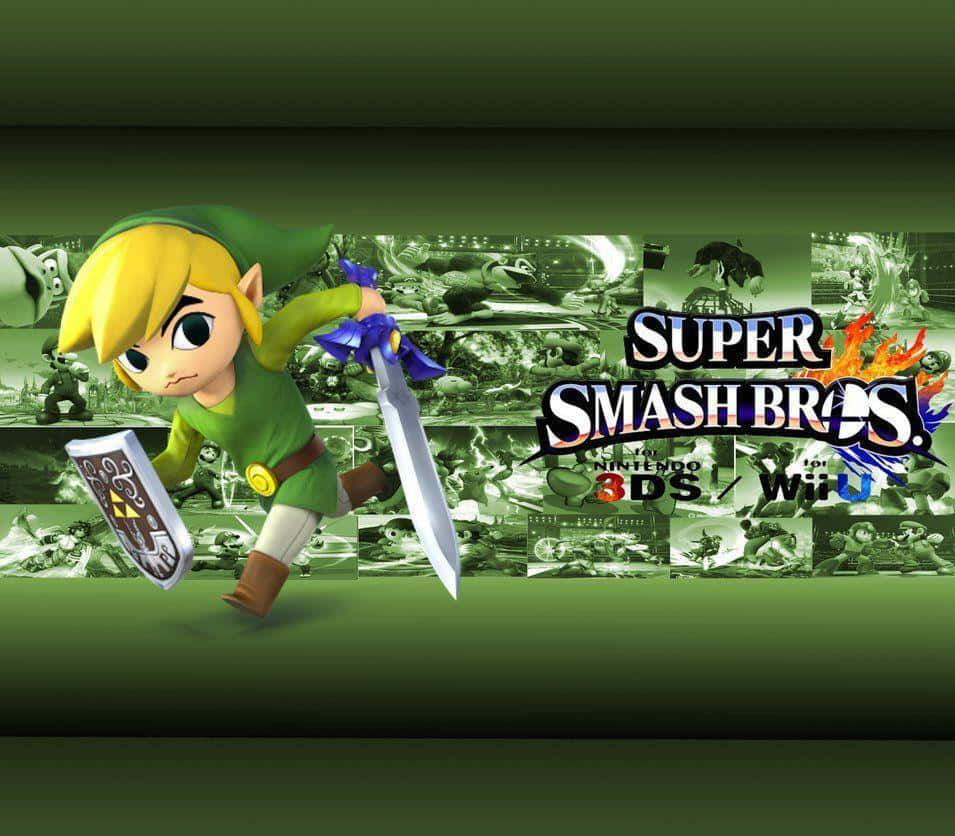 Toon Link For Super Smash Bros Nintendo 3ds Background