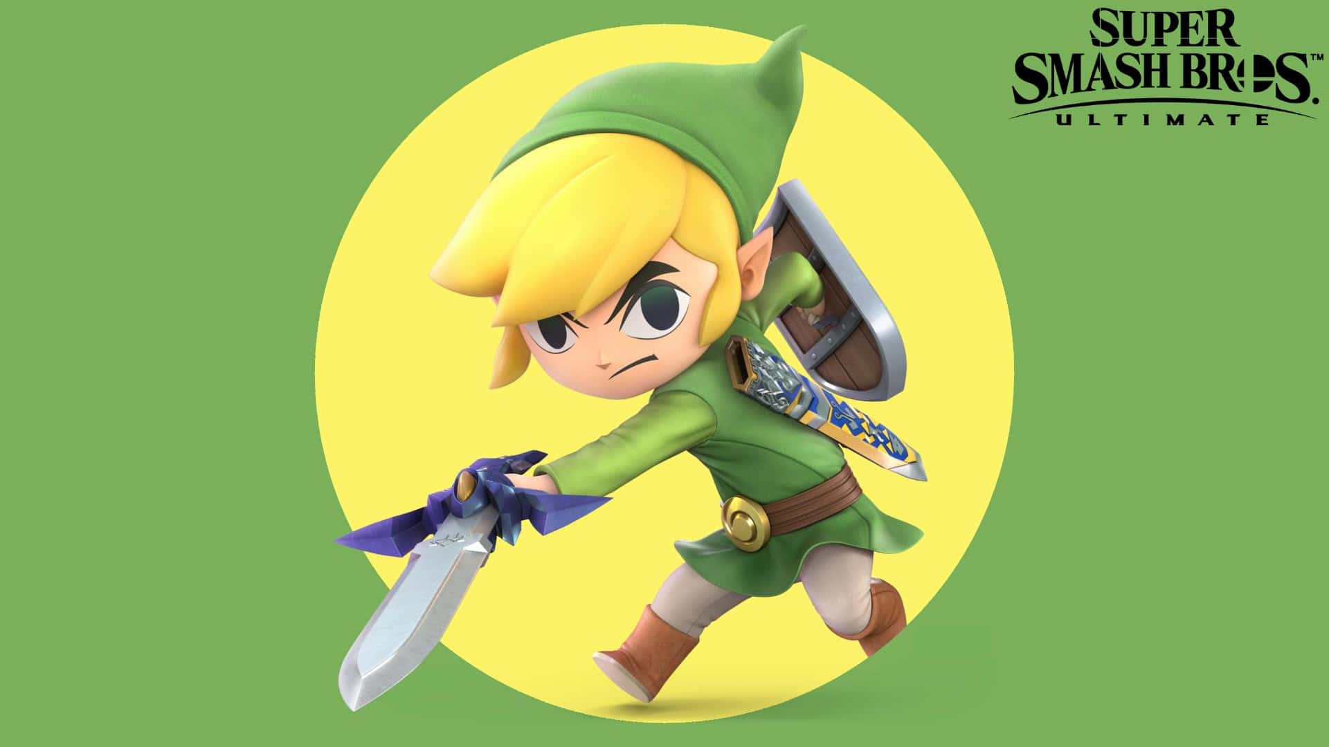 Toon Link In The Super Smash Bros Ultimate