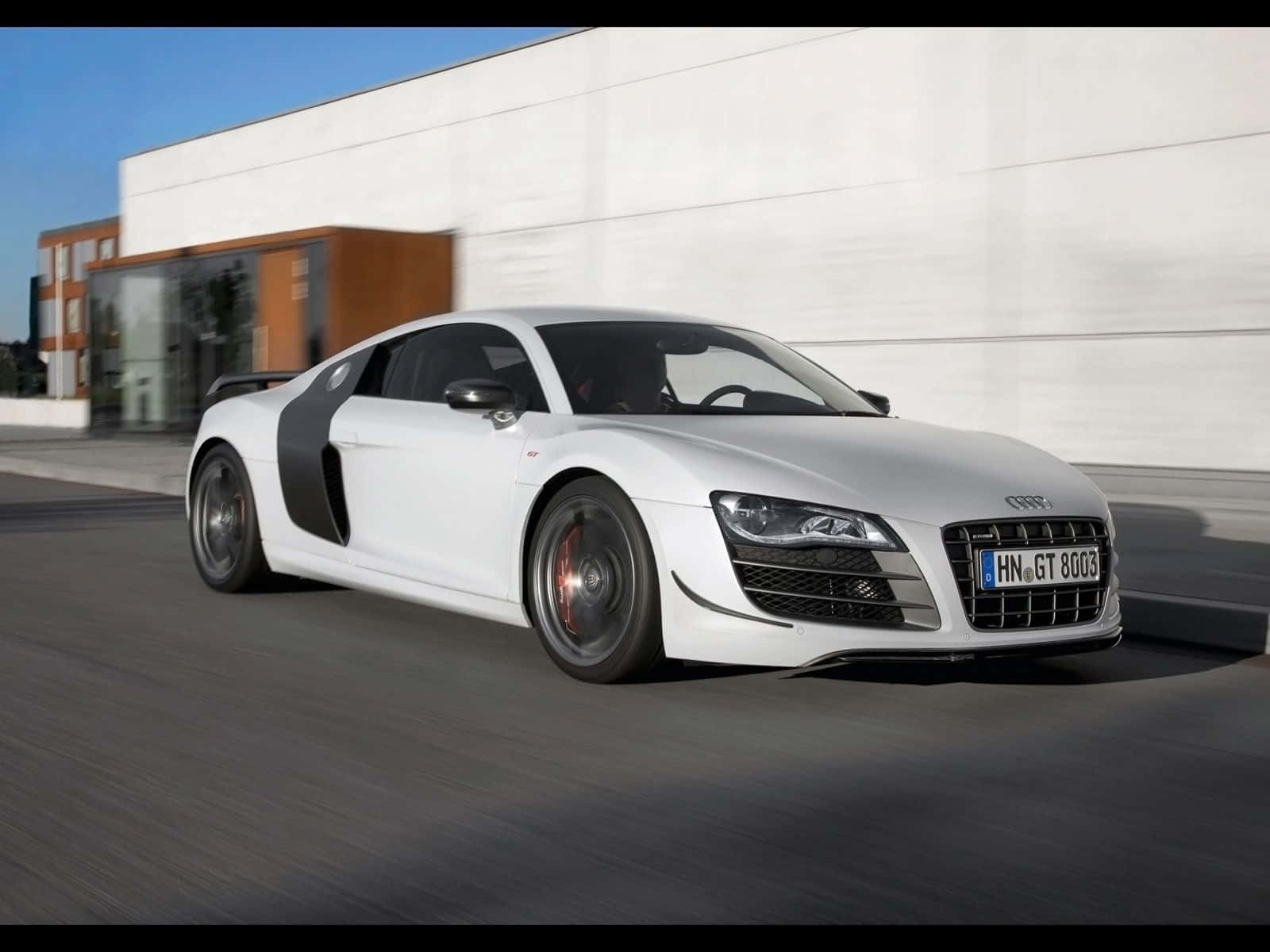 Top 10 Car White Audi R8 5.2