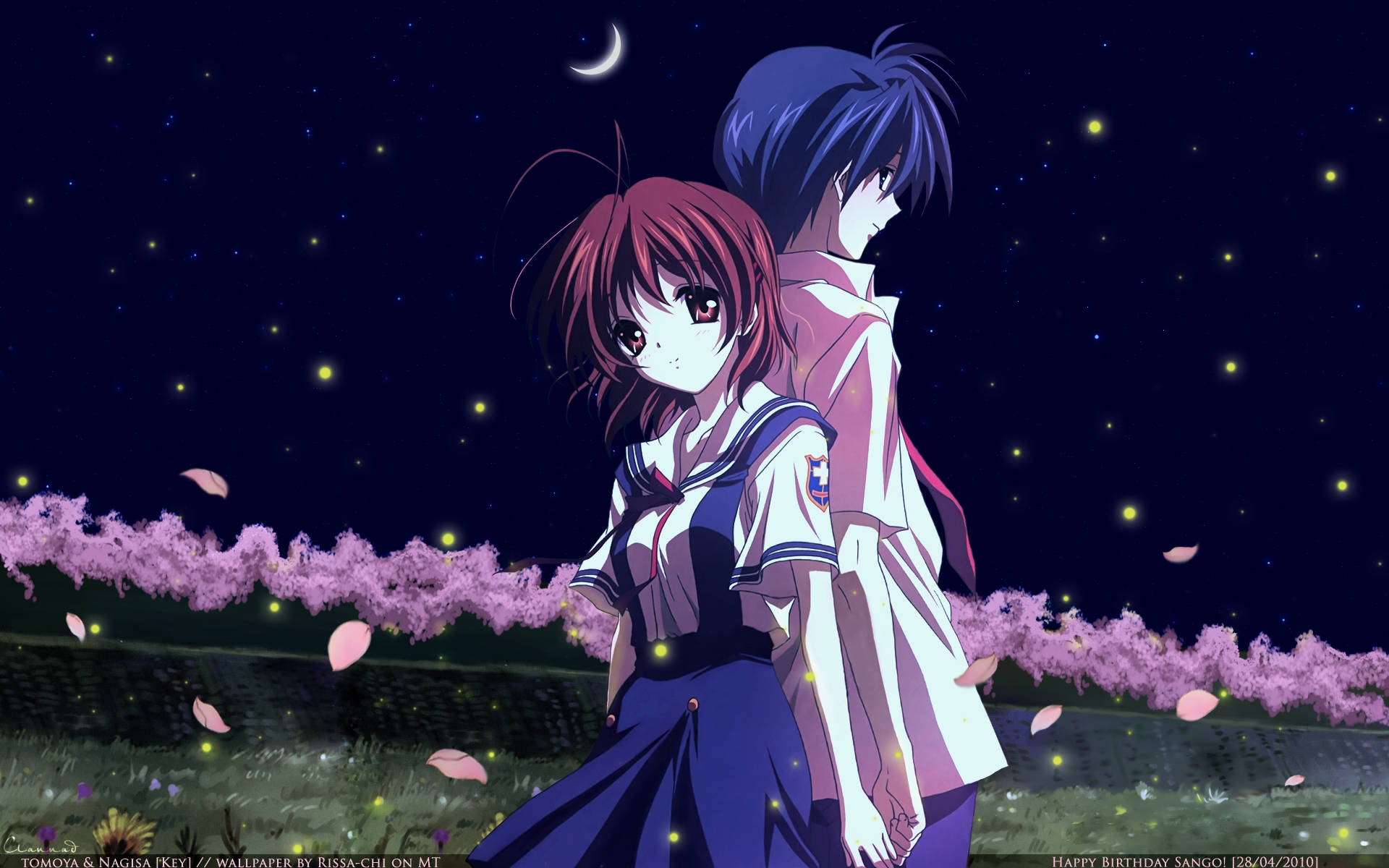 Top Anime Clannad Couple Background