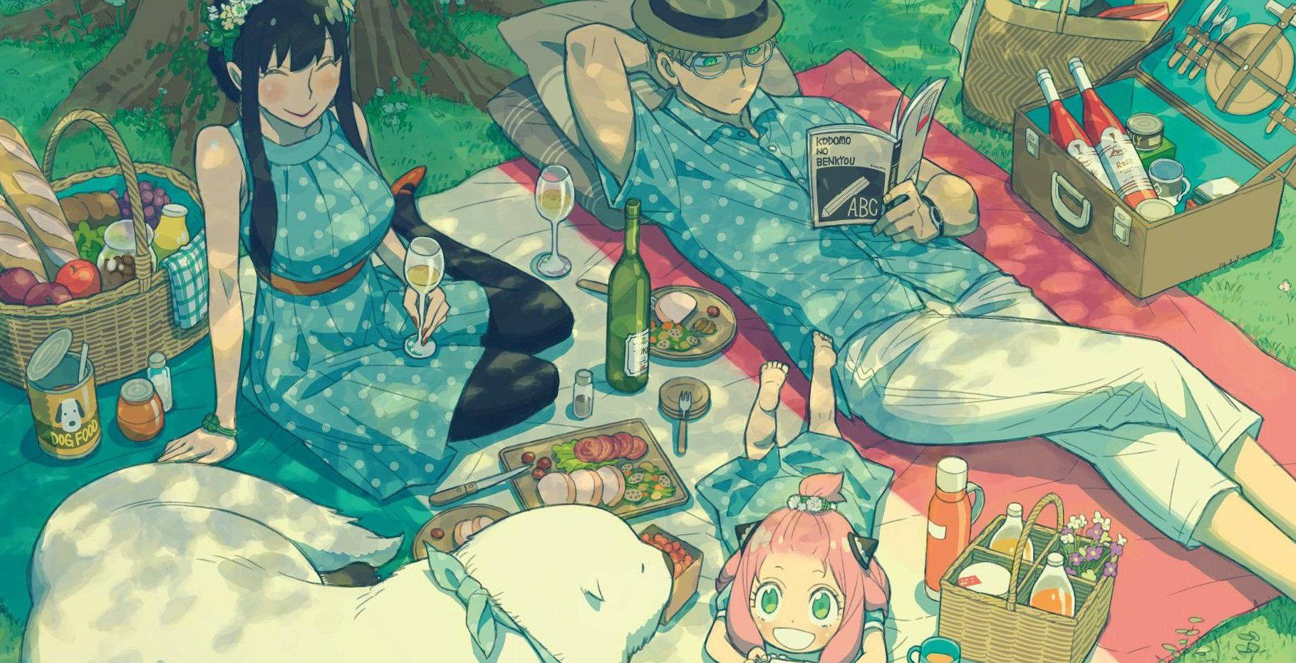 Top Anime Spy × Family Picnic Background