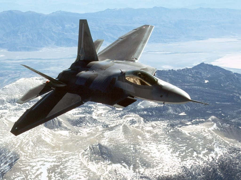 Top Gun Lockheed Martin F-22 Raptor Background