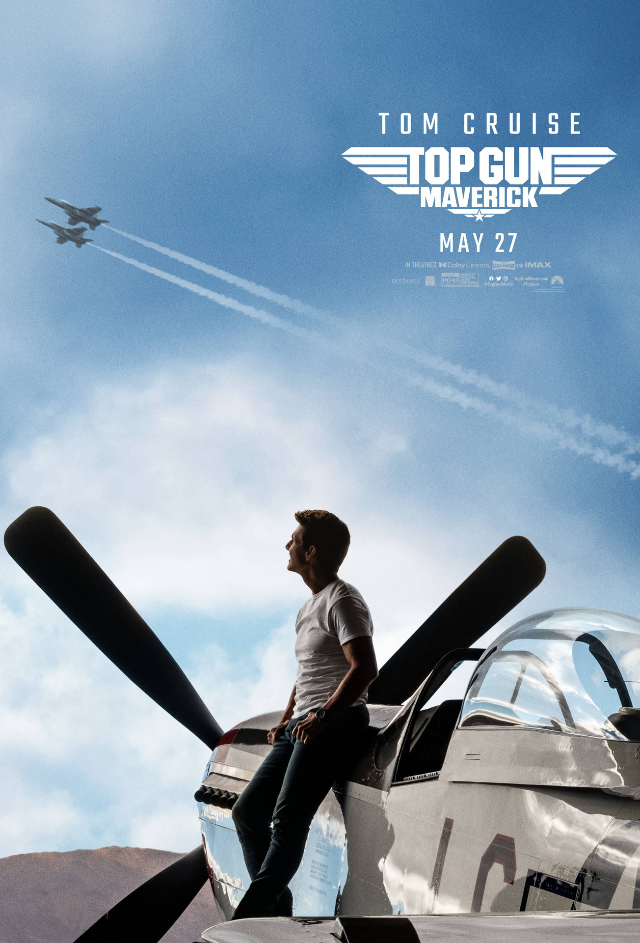 Top Gun: Maverick Action Adventure Film Background