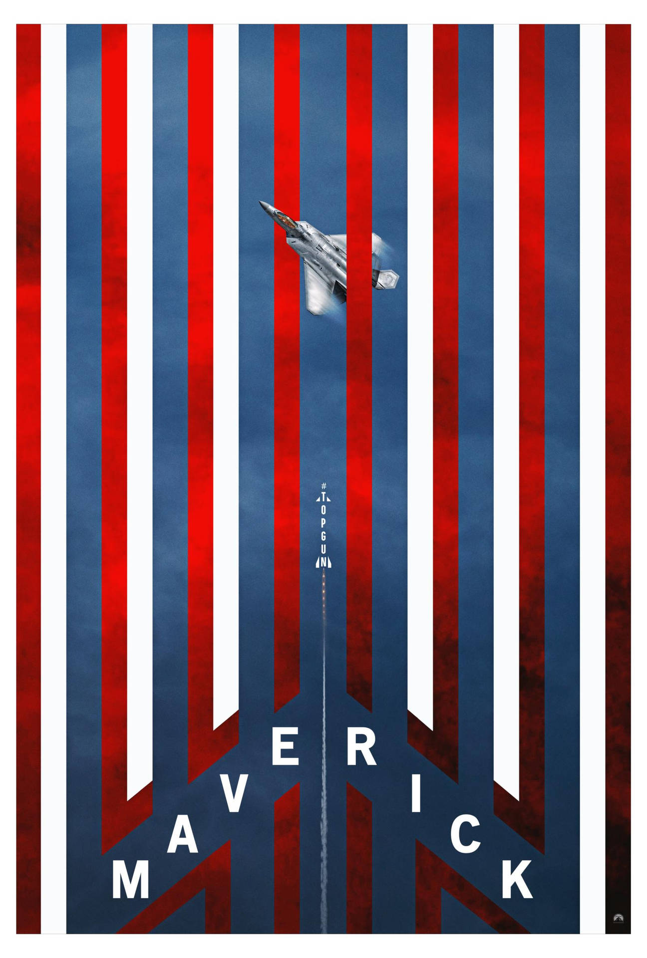 Top Gun Maverick Graphic Art Background