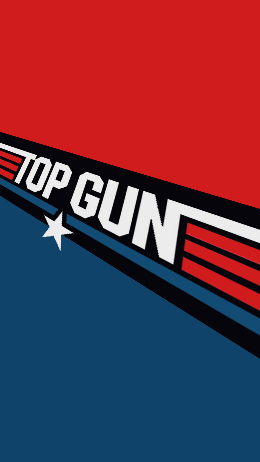 Top Gun Maverick Graphic Logo Background