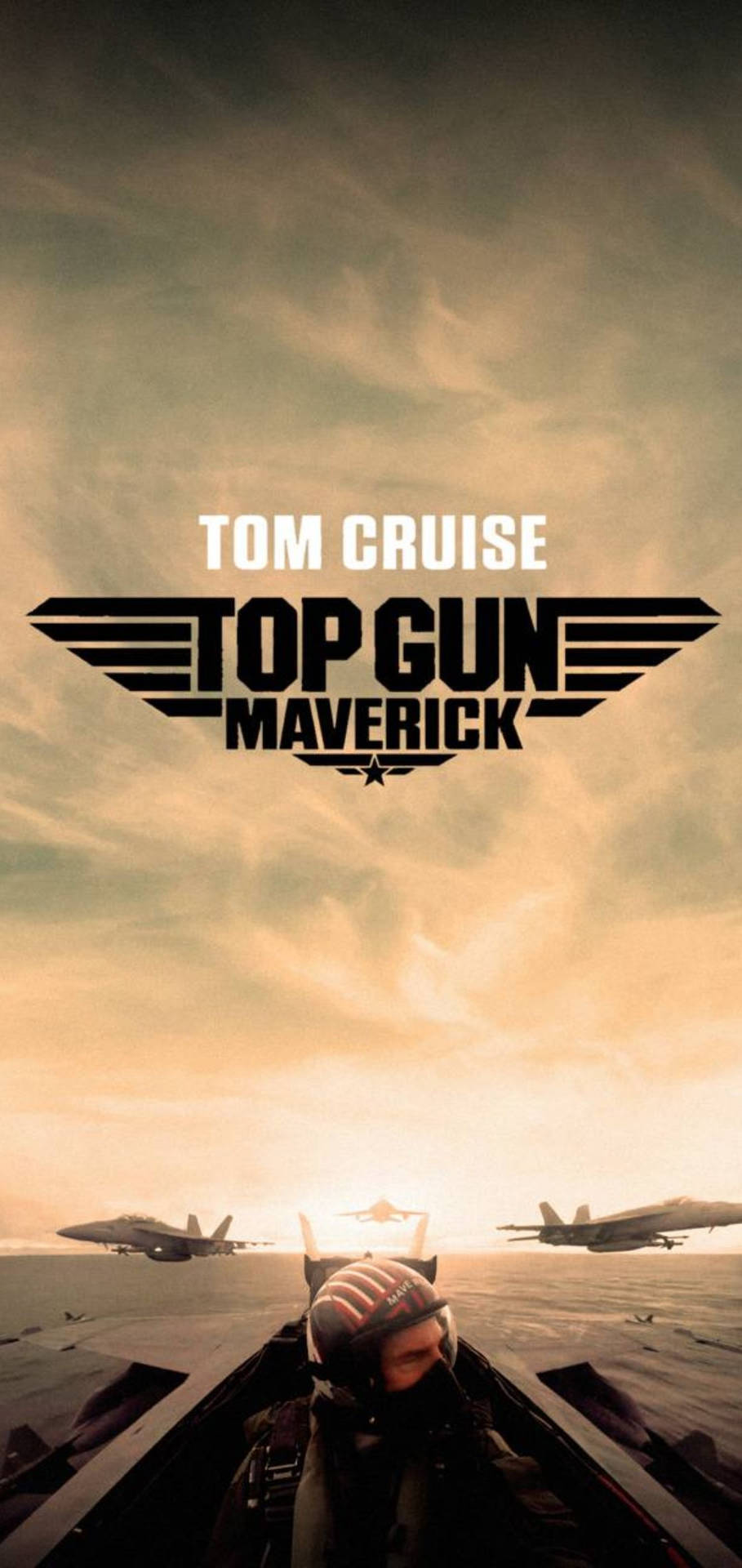 Top Gun: Maverick Vertical Poster Background