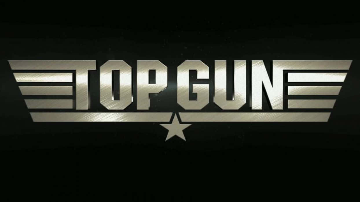 Top Gun Silver Movie Logo Background