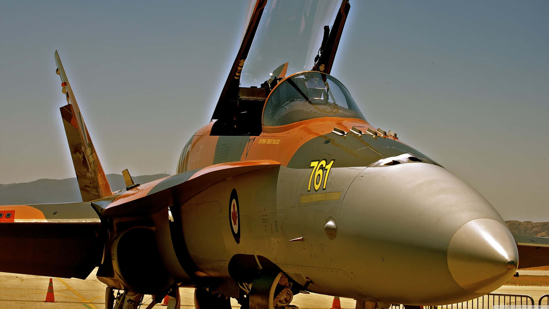Top Gun Vf-74 Tomcat Jet Fighter Background