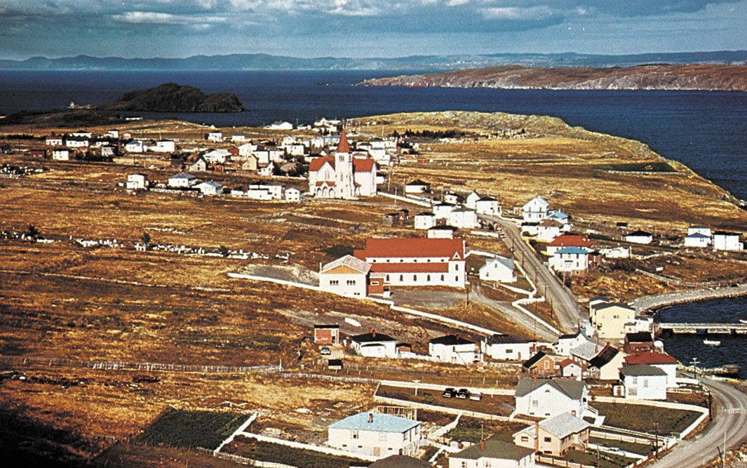 Top View Of Newfoundland's Landscape