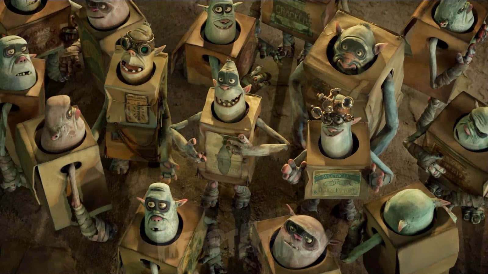 Top-view Of The Boxtrolls Background